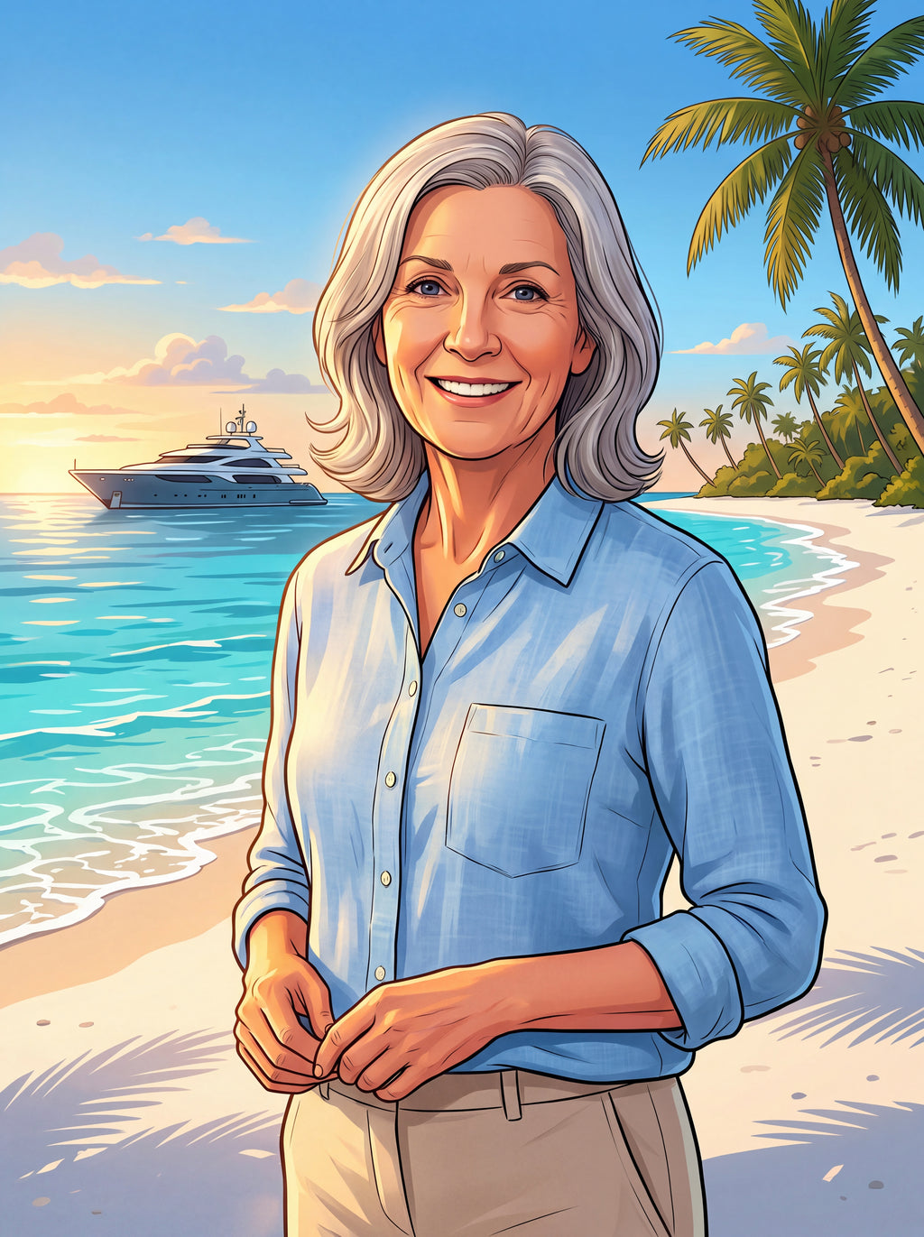 Custom Open-world Portrait